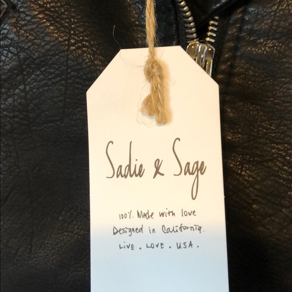 Black leather jacket - Picture 8 of 8